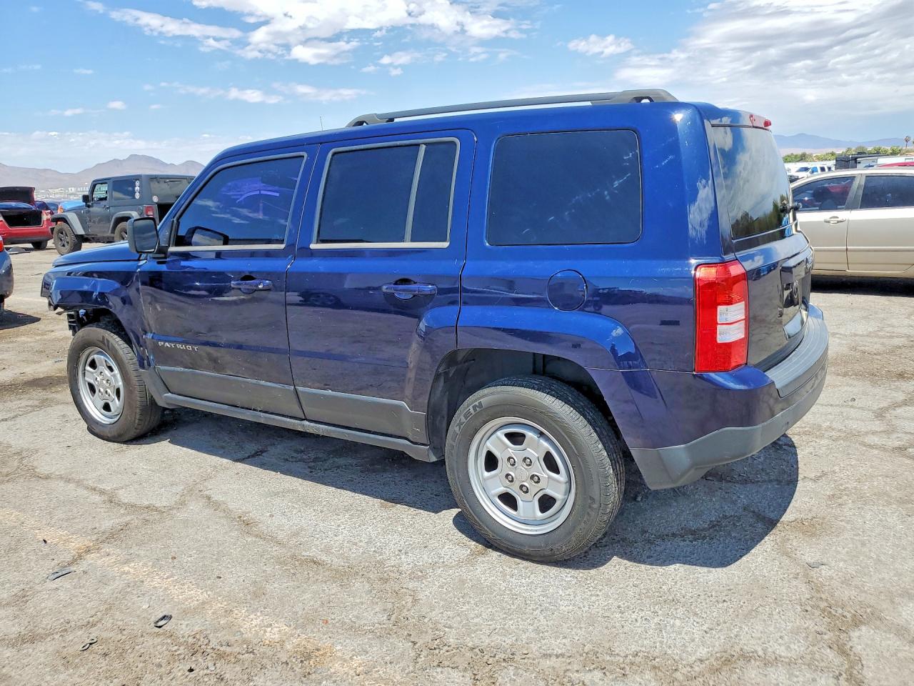 2014 Jeep Patriot Sport Blue vin: 1C4NJPBA7ED515675