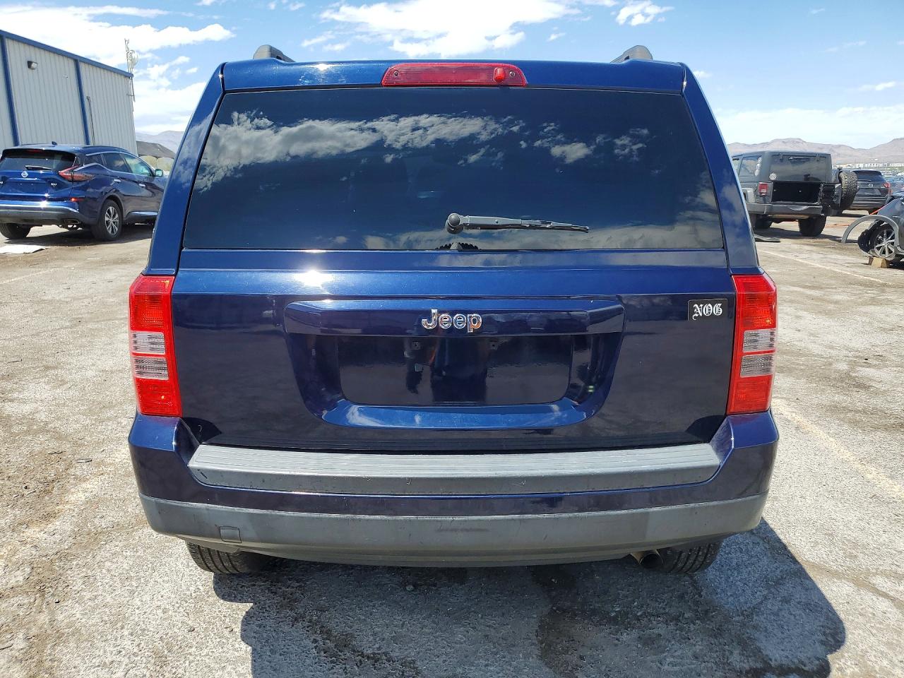 2014 Jeep Patriot Sport Blue vin: 1C4NJPBA7ED515675