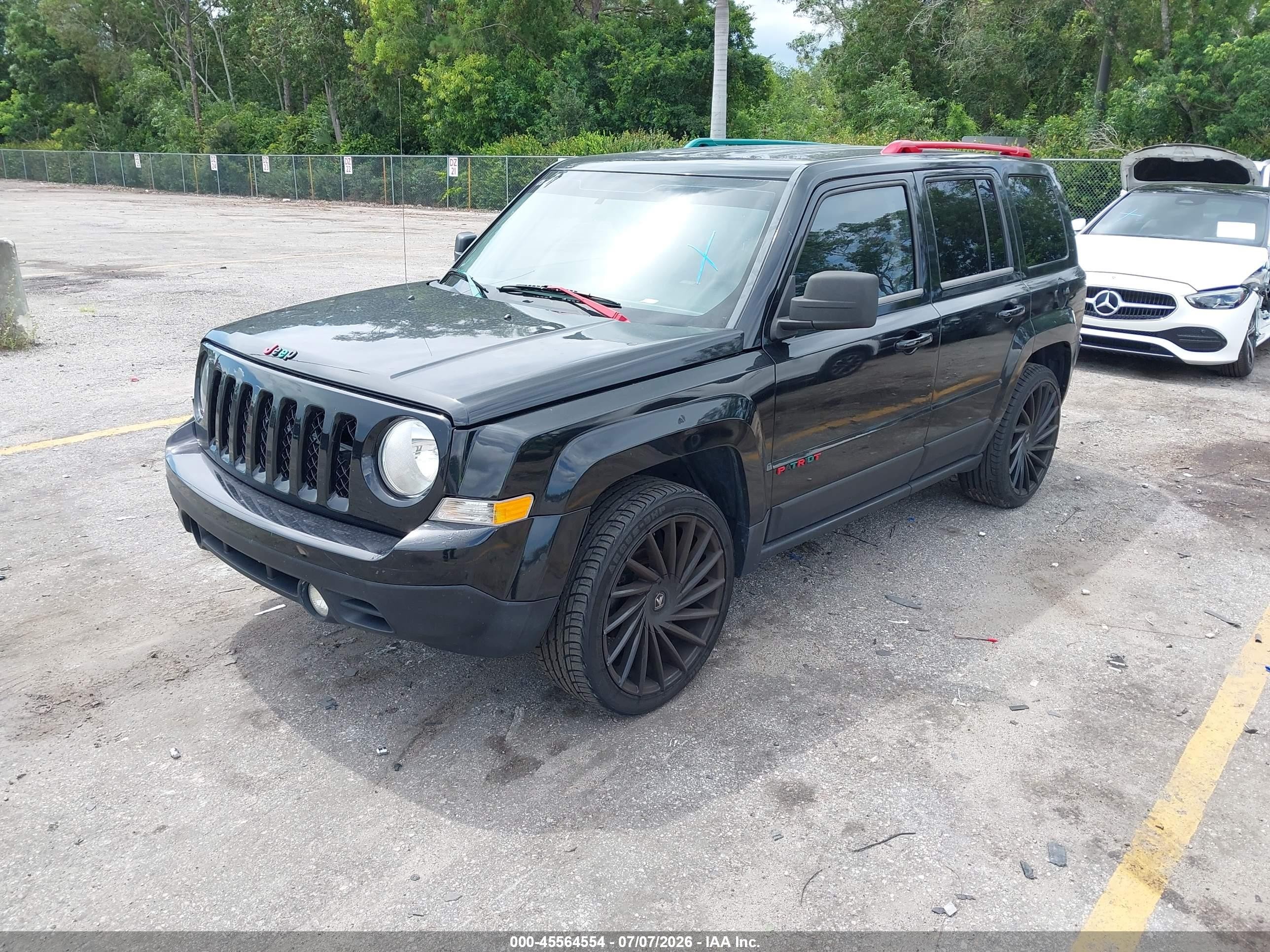 2014 Jeep Patriot Sport Черный vin: 1C4NJPBA7ED548062