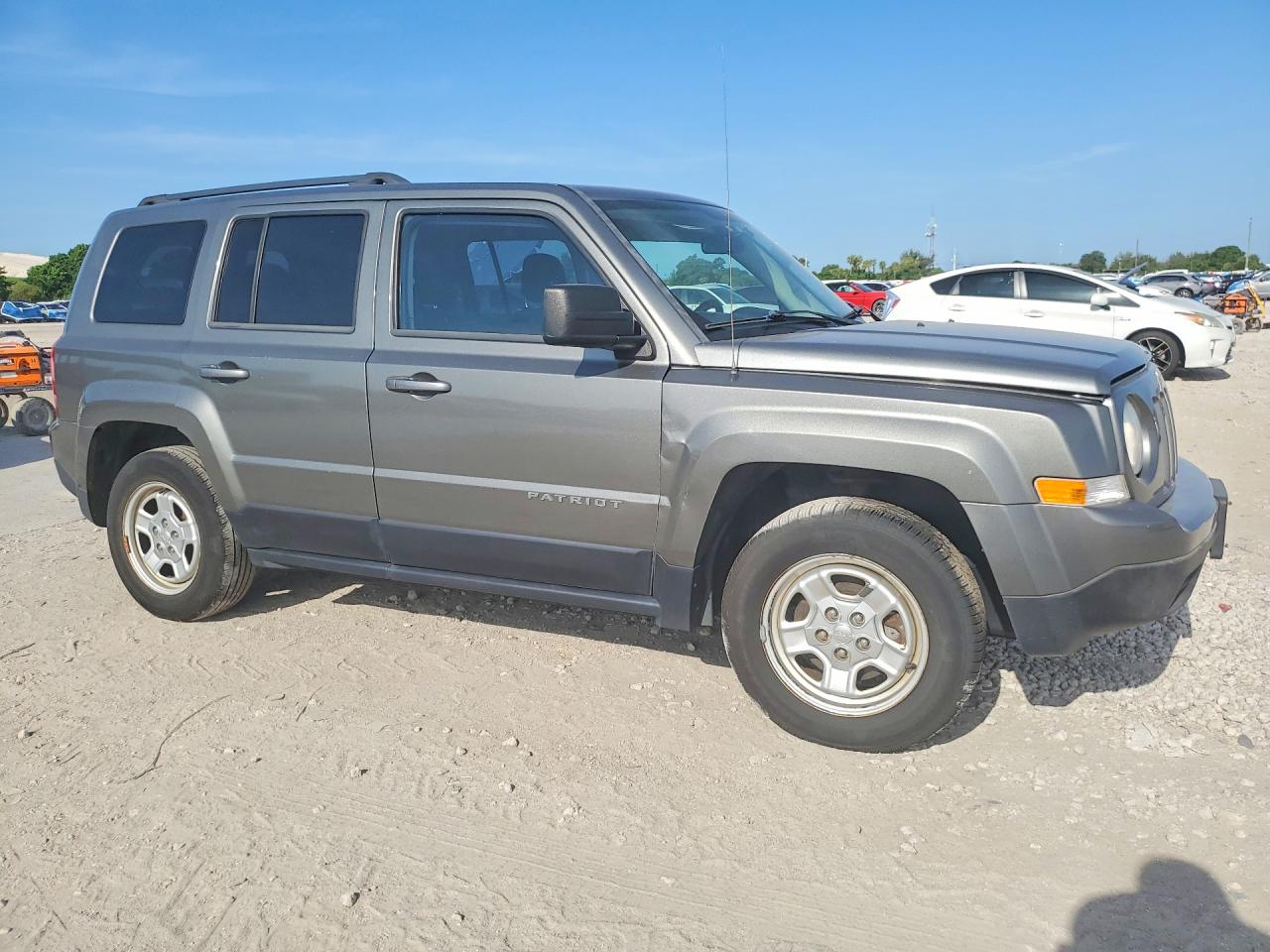 2014 Jeep Patriot Sport Серый vin: 1C4NJPBA7ED596368
