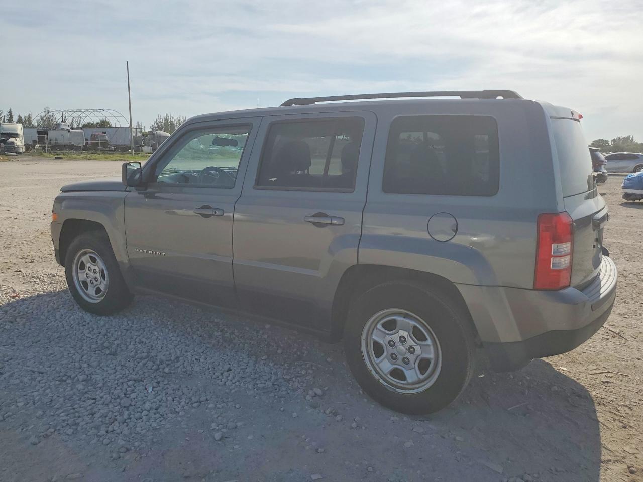 2014 Jeep Patriot Sport Серый vin: 1C4NJPBA7ED596368