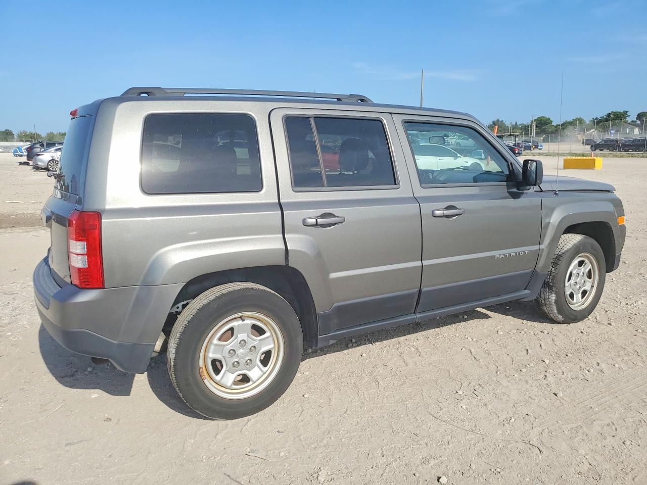 2014 Jeep Patriot Sport Серый vin: 1C4NJPBA7ED596368
