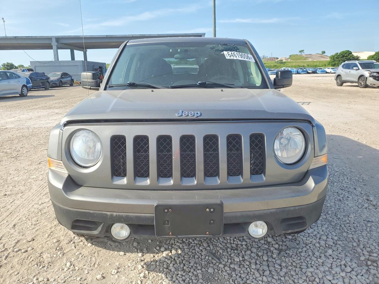 2014 Jeep Patriot Sport Серый vin: 1C4NJPBA7ED596368