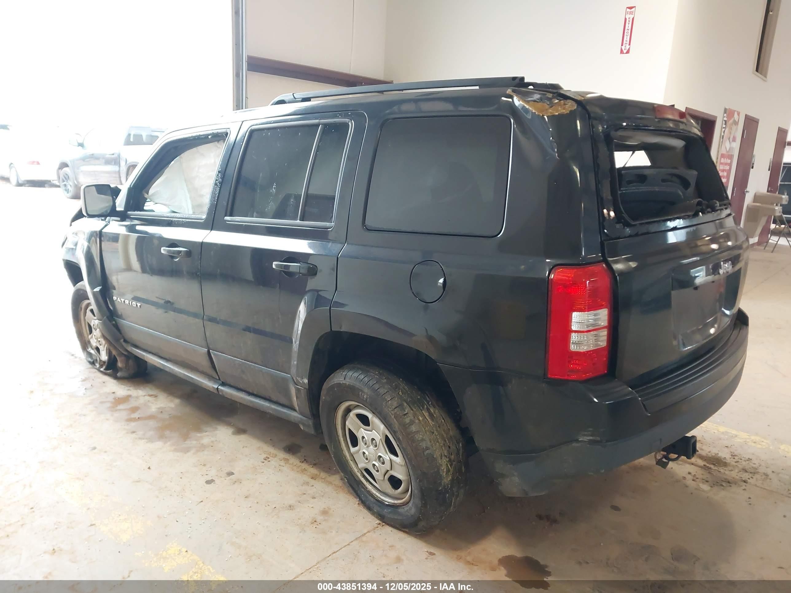 2014 Jeep Patriot Sport Black vin: 1C4NJPBA7ED642295