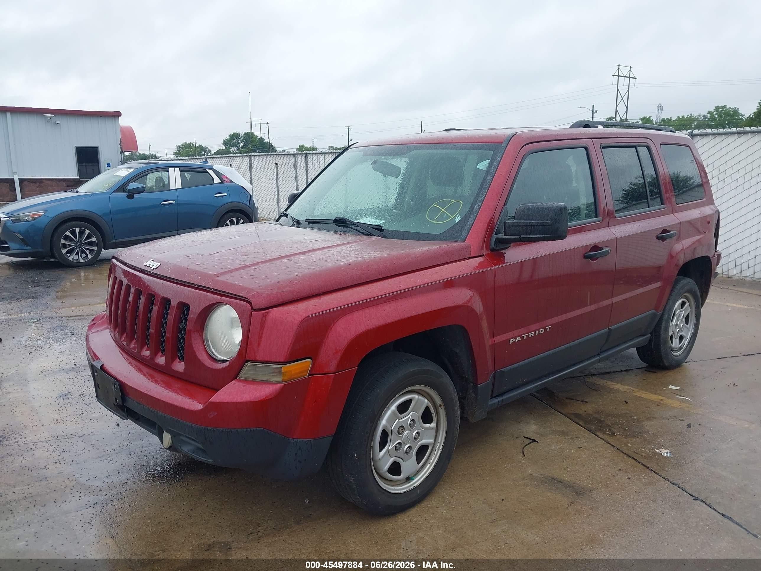 2014 Jeep Patriot Sport Brown vin: 1C4NJPBA7ED643639