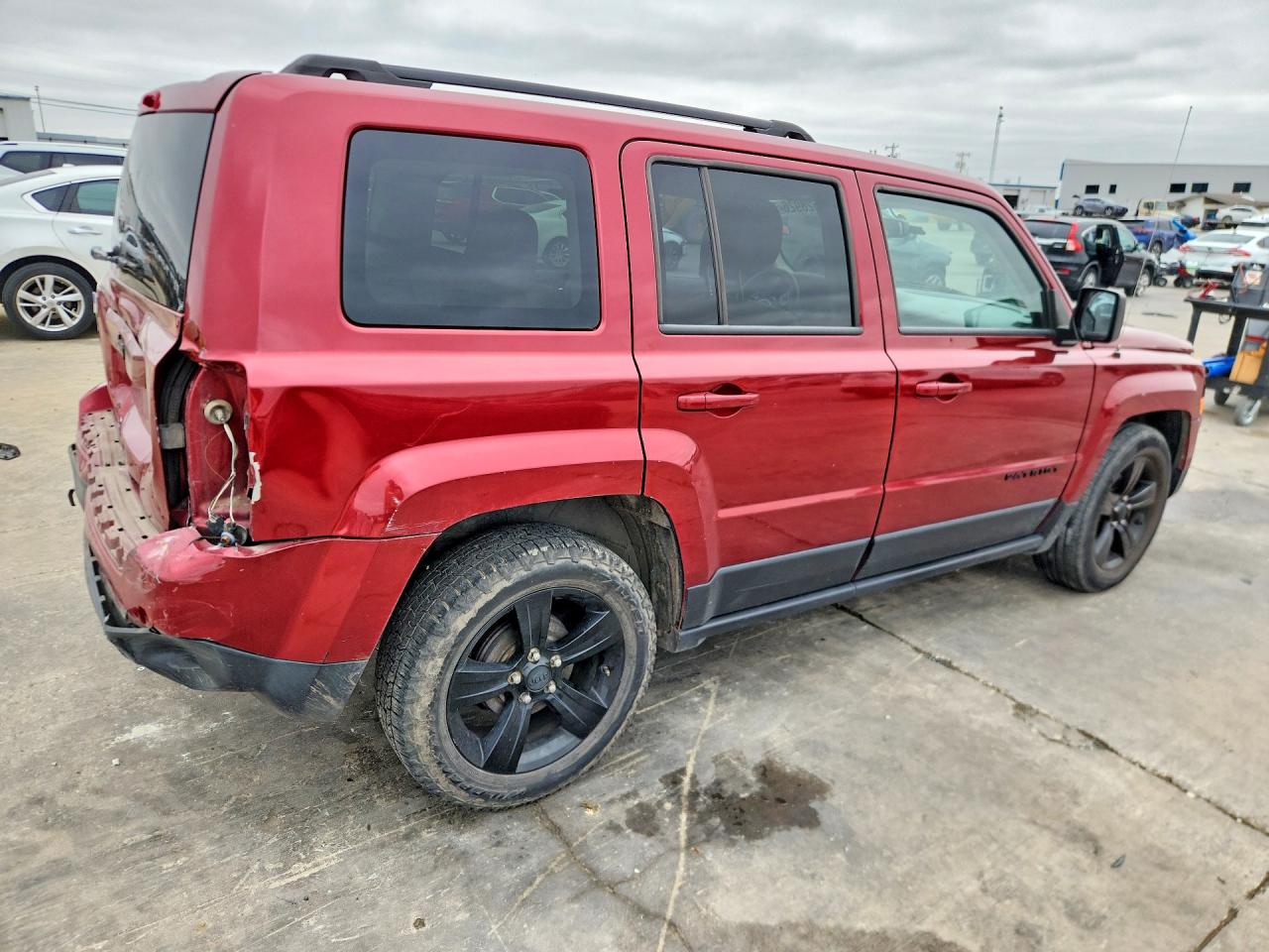 2014 Jeep Patriot Sport Темно-бордовый vin: 1C4NJPBA7ED888361