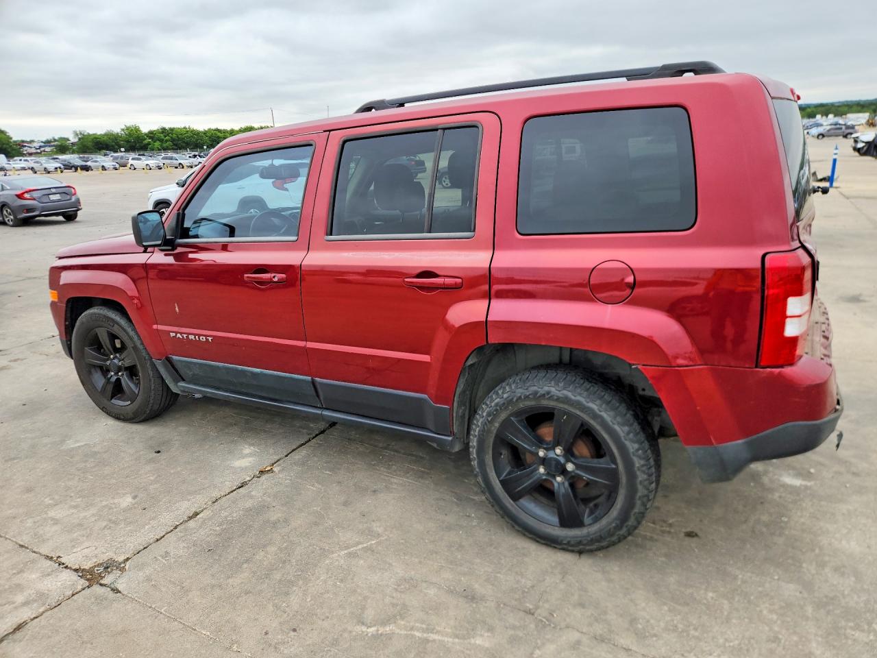 2014 Jeep Patriot Sport Темно-бордовый vin: 1C4NJPBA7ED888361