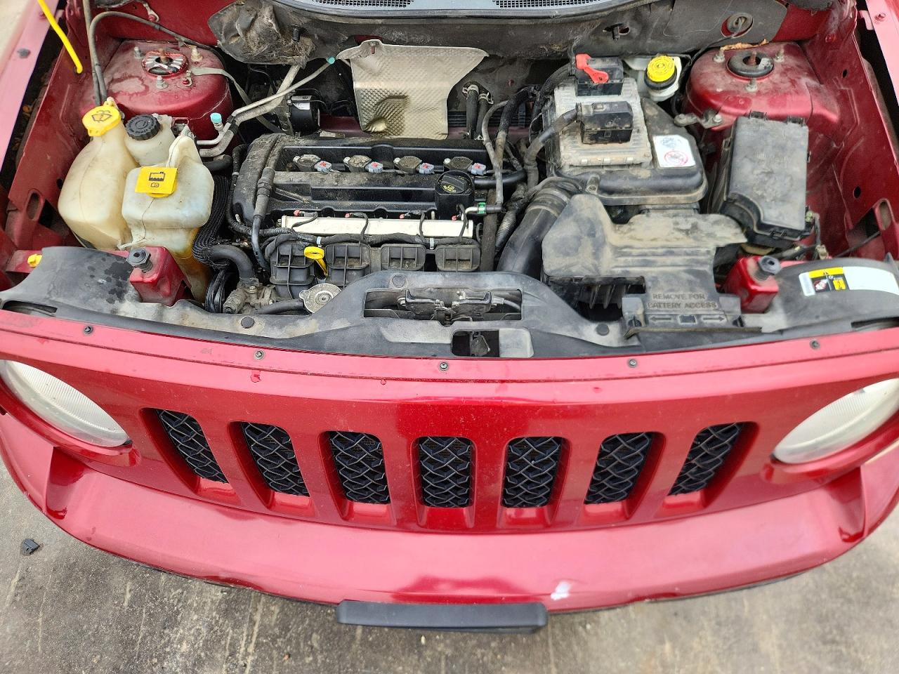 2014 Jeep Patriot Sport Темно-бордовый vin: 1C4NJPBA7ED888361