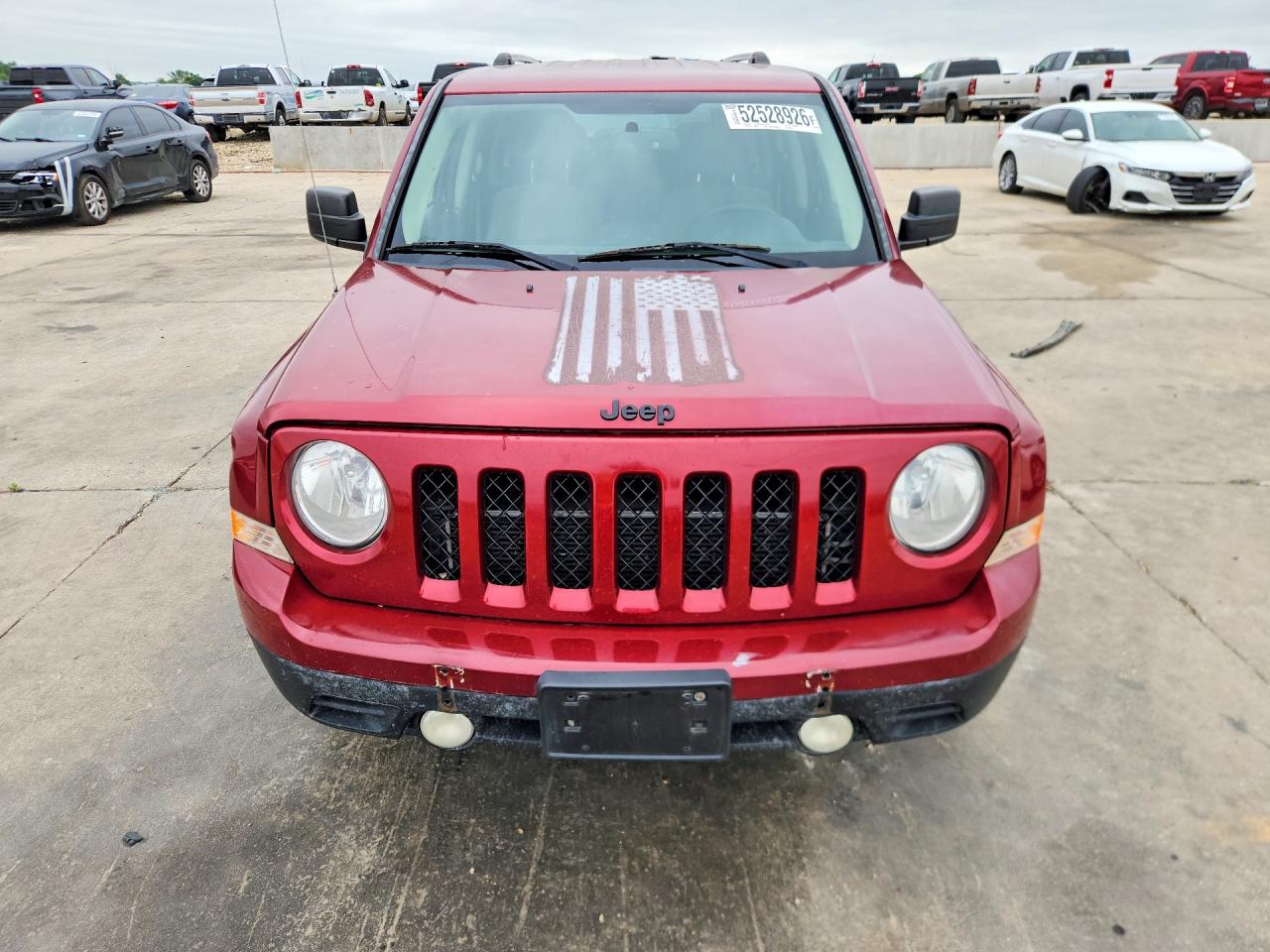 2014 Jeep Patriot Sport Темно-бордовый vin: 1C4NJPBA7ED888361