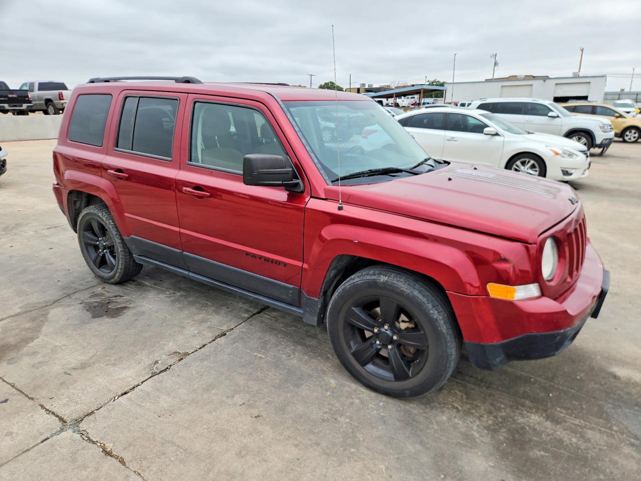 2014 Jeep Patriot Sport Темно-бордовый vin: 1C4NJPBA7ED888361