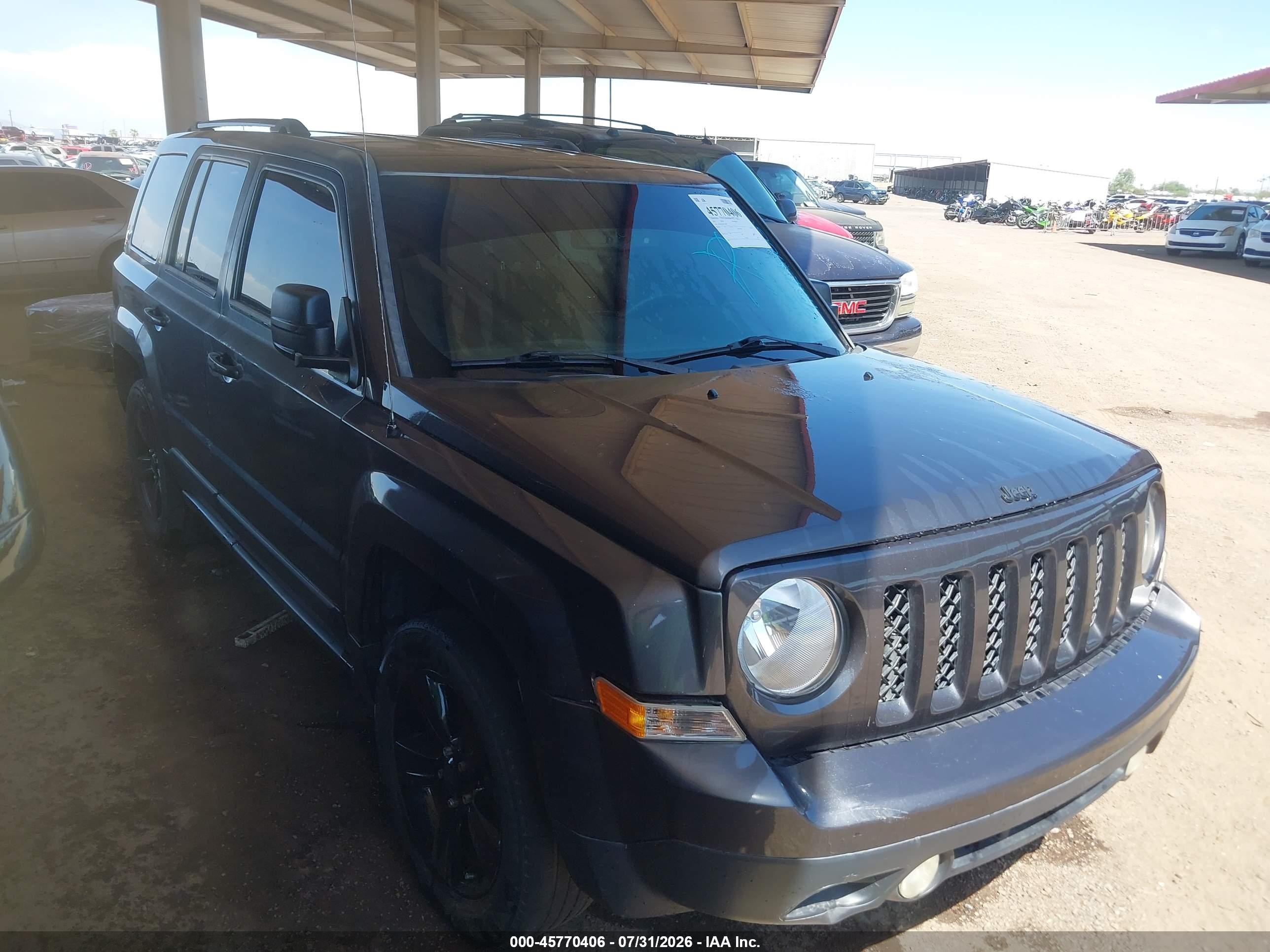 2015 Jeep Patriot Altitude Edition Gray vin: 1C4NJPBA7FD110403