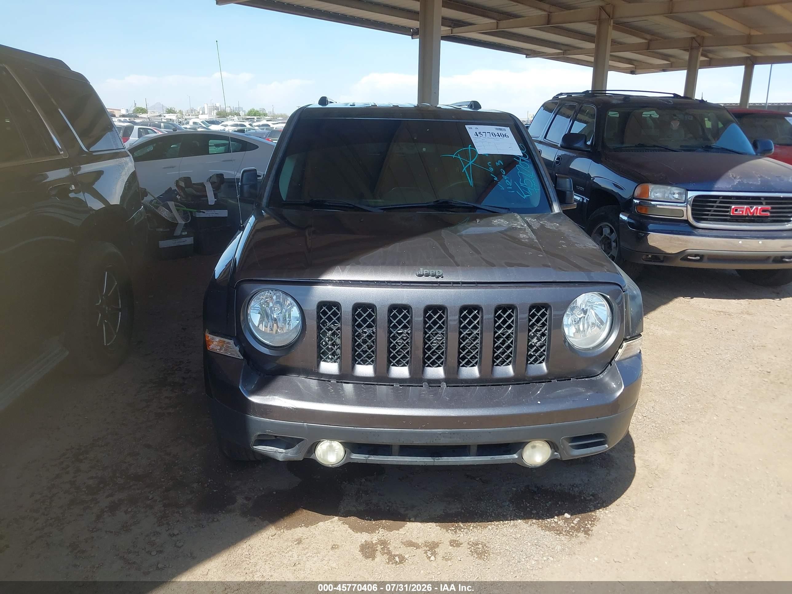 2015 Jeep Patriot Altitude Edition Gray vin: 1C4NJPBA7FD110403