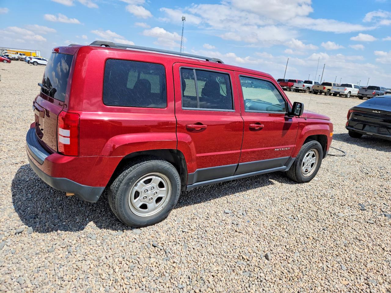 2015 Jeep Patriot Sport Red vin: 1C4NJPBA7FD285573