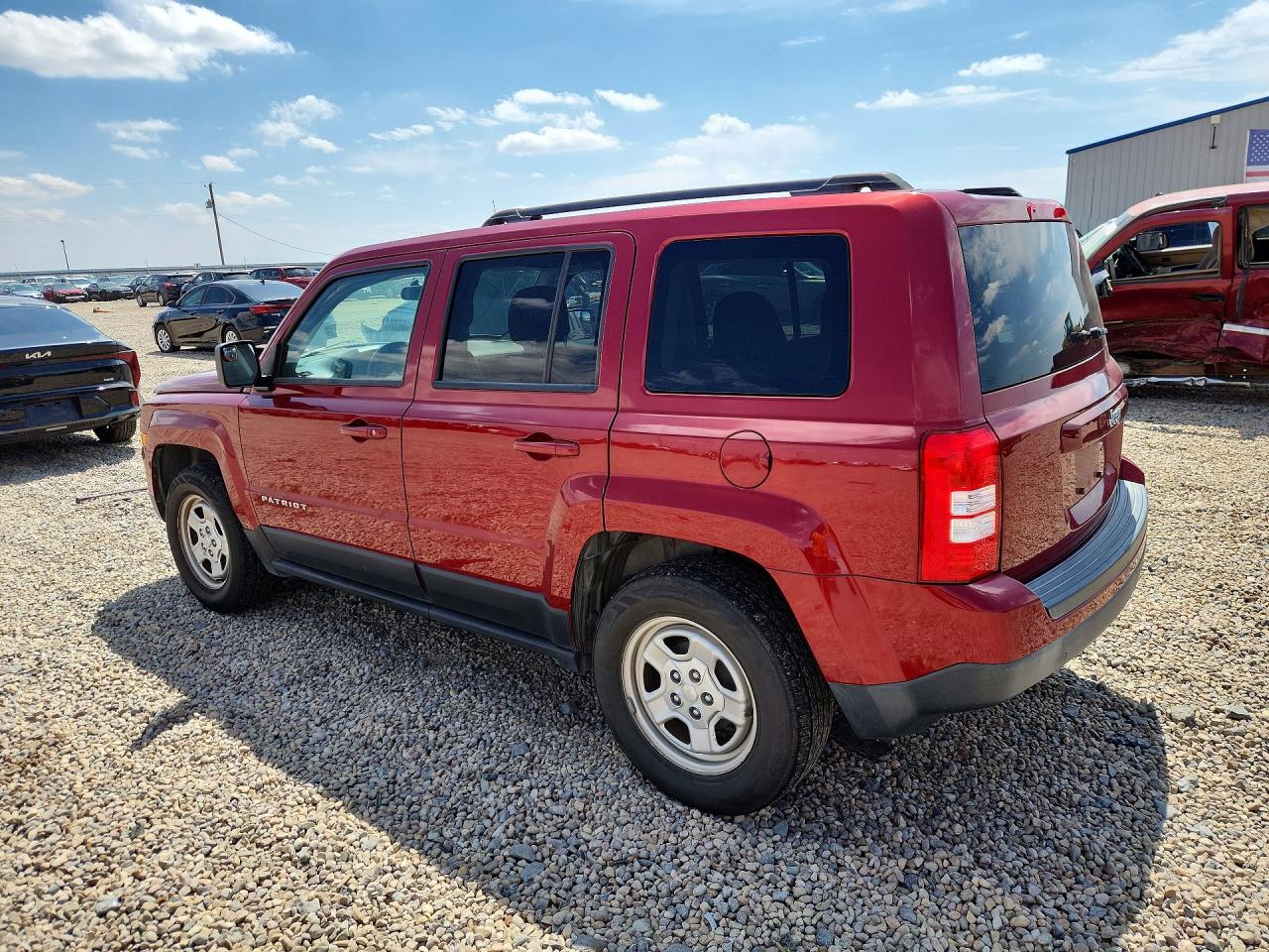 2015 Jeep Patriot Sport Red vin: 1C4NJPBA7FD285573