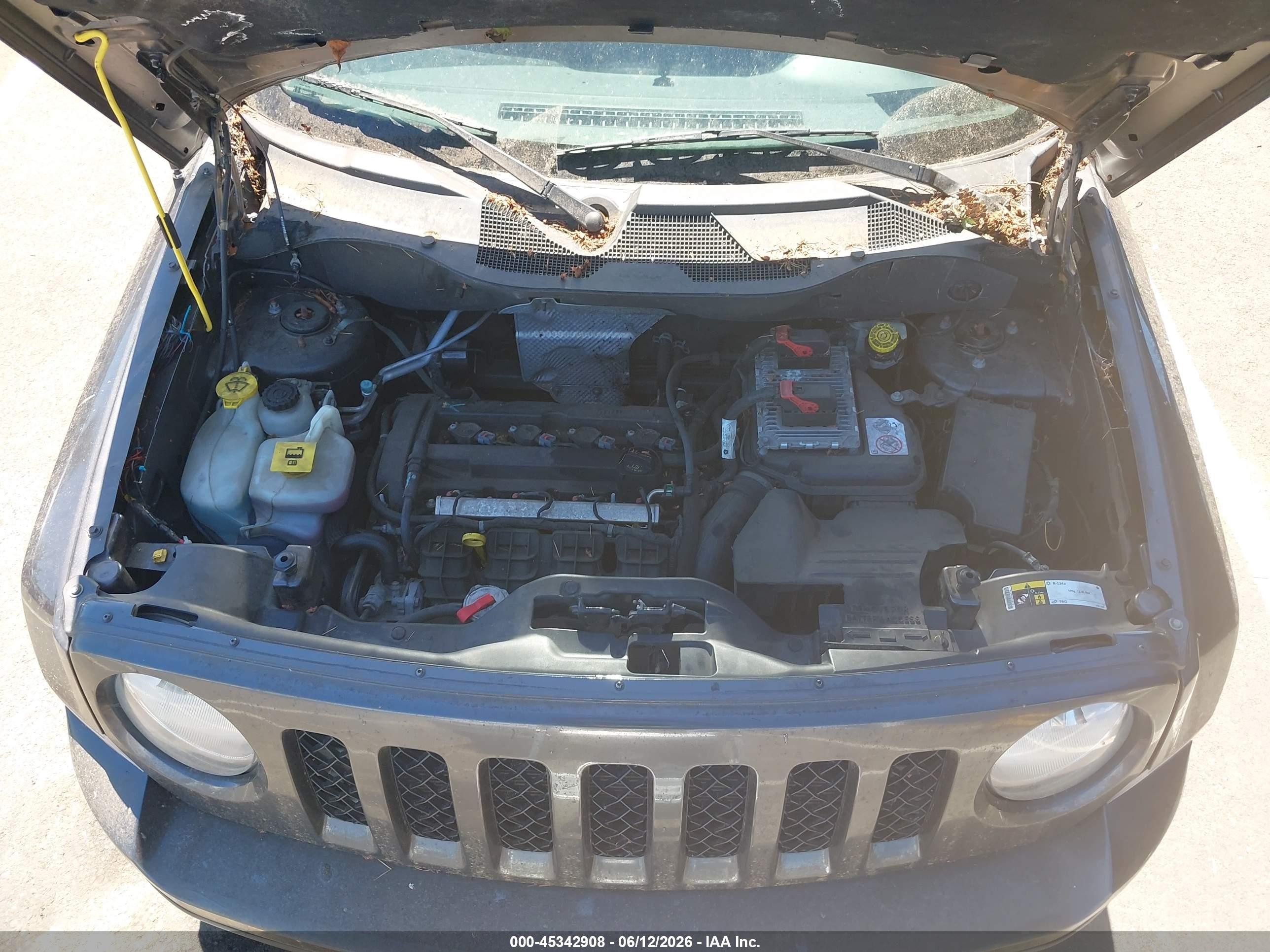 2015 Jeep Patriot Sport Gray vin: 1C4NJPBA7FD285752