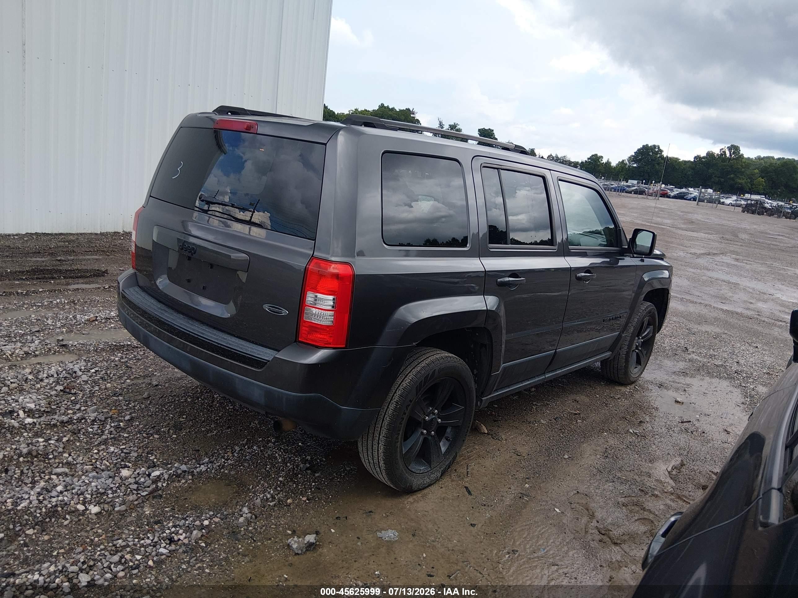 2015 Jeep Patriot Altitude Edition Gray vin: 1C4NJPBA7FD349191