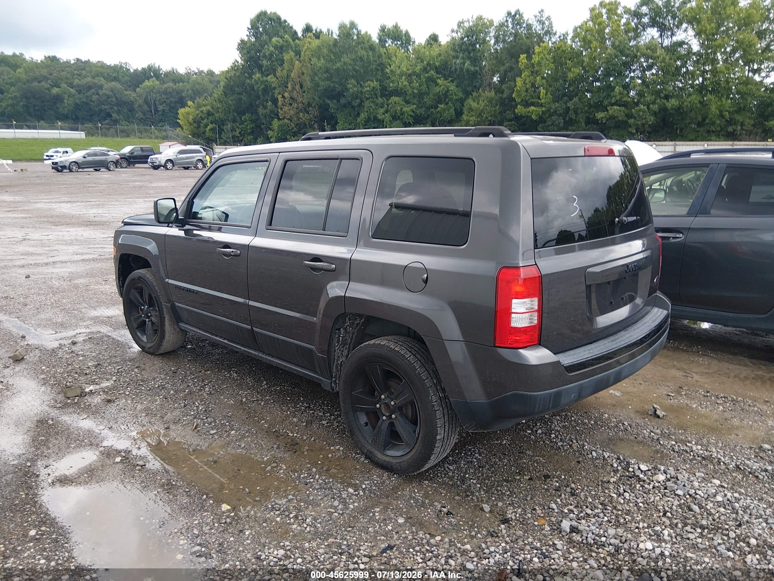 2015 Jeep Patriot Altitude Edition Gray vin: 1C4NJPBA7FD349191