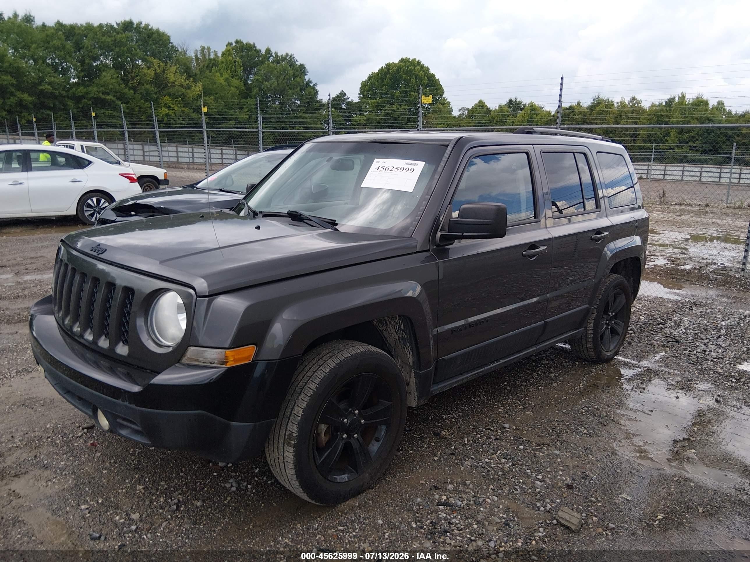 2015 Jeep Patriot Altitude Edition Gray vin: 1C4NJPBA7FD349191
