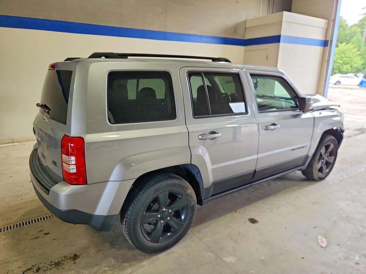 2015 Jeep Patriot Sport Silver vin: 1C4NJPBA7FD428747