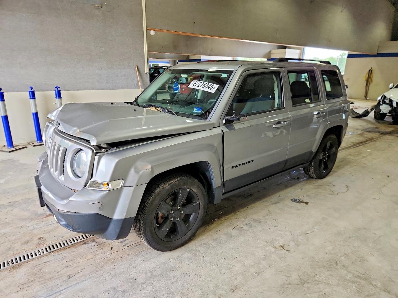 2015 Jeep Patriot Sport Silver vin: 1C4NJPBA7FD428747