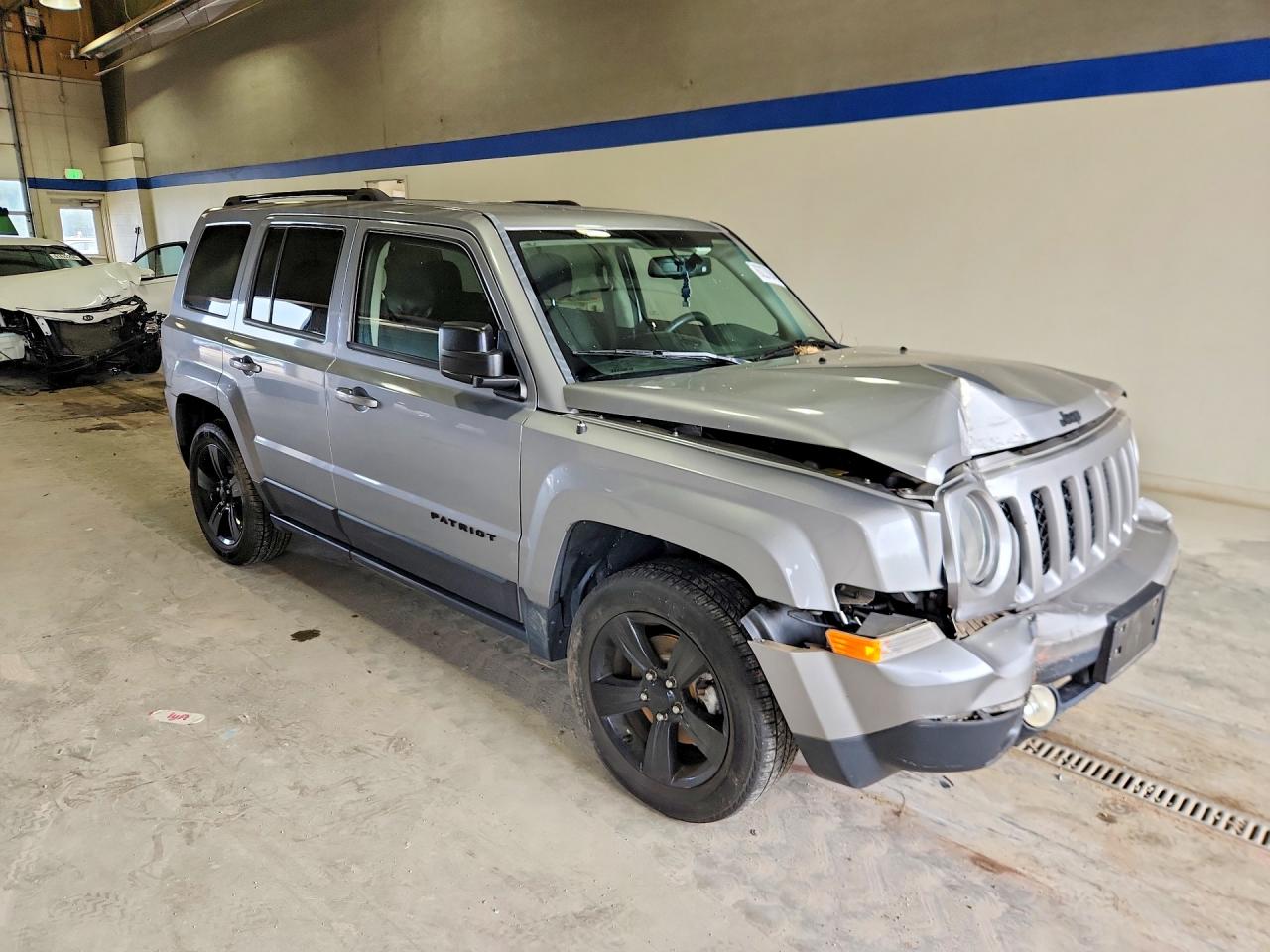 2015 Jeep Patriot Sport Silver vin: 1C4NJPBA7FD428747