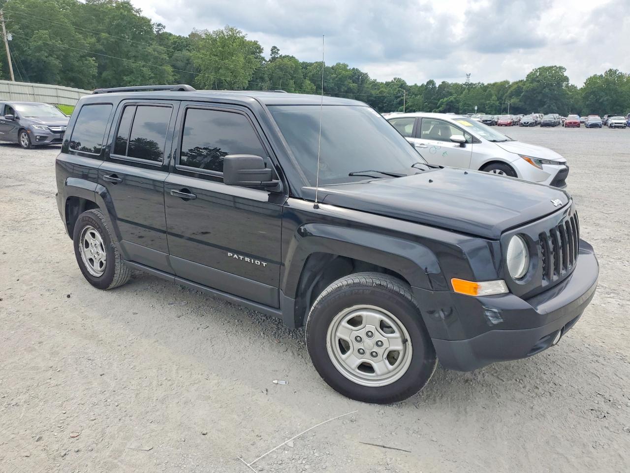 2016 Jeep Patriot Sport Black vin: 1C4NJPBA7GD634460