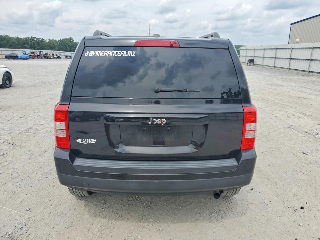 2016 Jeep Patriot Sport Black vin: 1C4NJPBA7GD634460