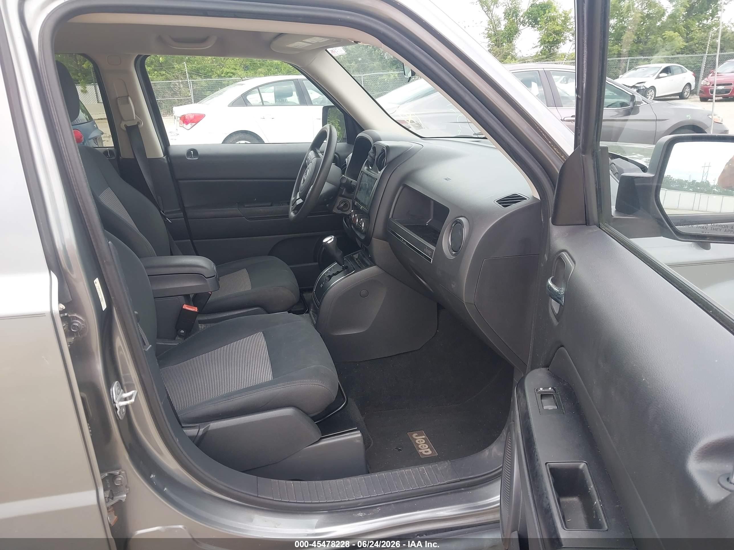 2012 Jeep Patriot Sport Gray vin: 1C4NJPBA8CD508991