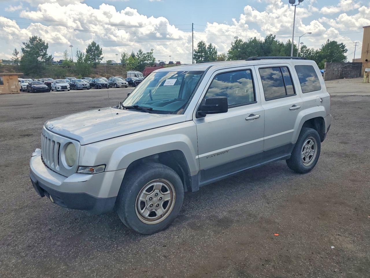 2012 Jeep Patriot Sport Серебряный vin: 1C4NJPBA8CD639094