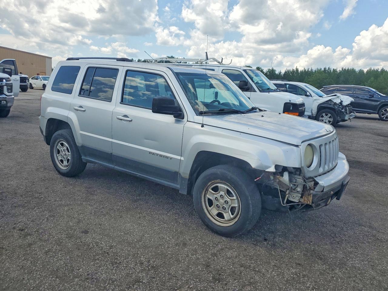 2012 Jeep Patriot Sport Серебряный vin: 1C4NJPBA8CD639094