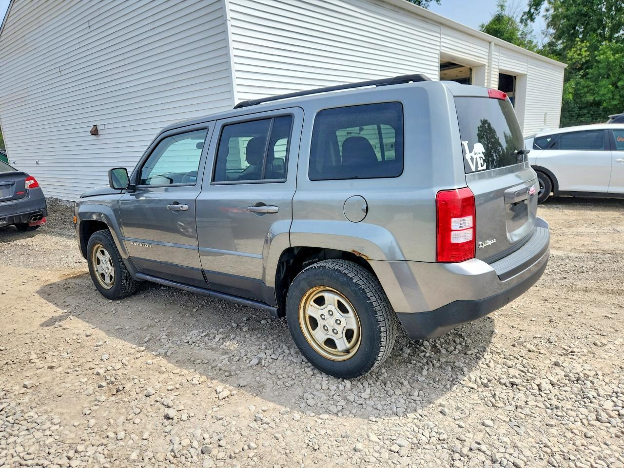 2014 Jeep Patriot Sport Серый vin: 1C4NJPBA8ED541539