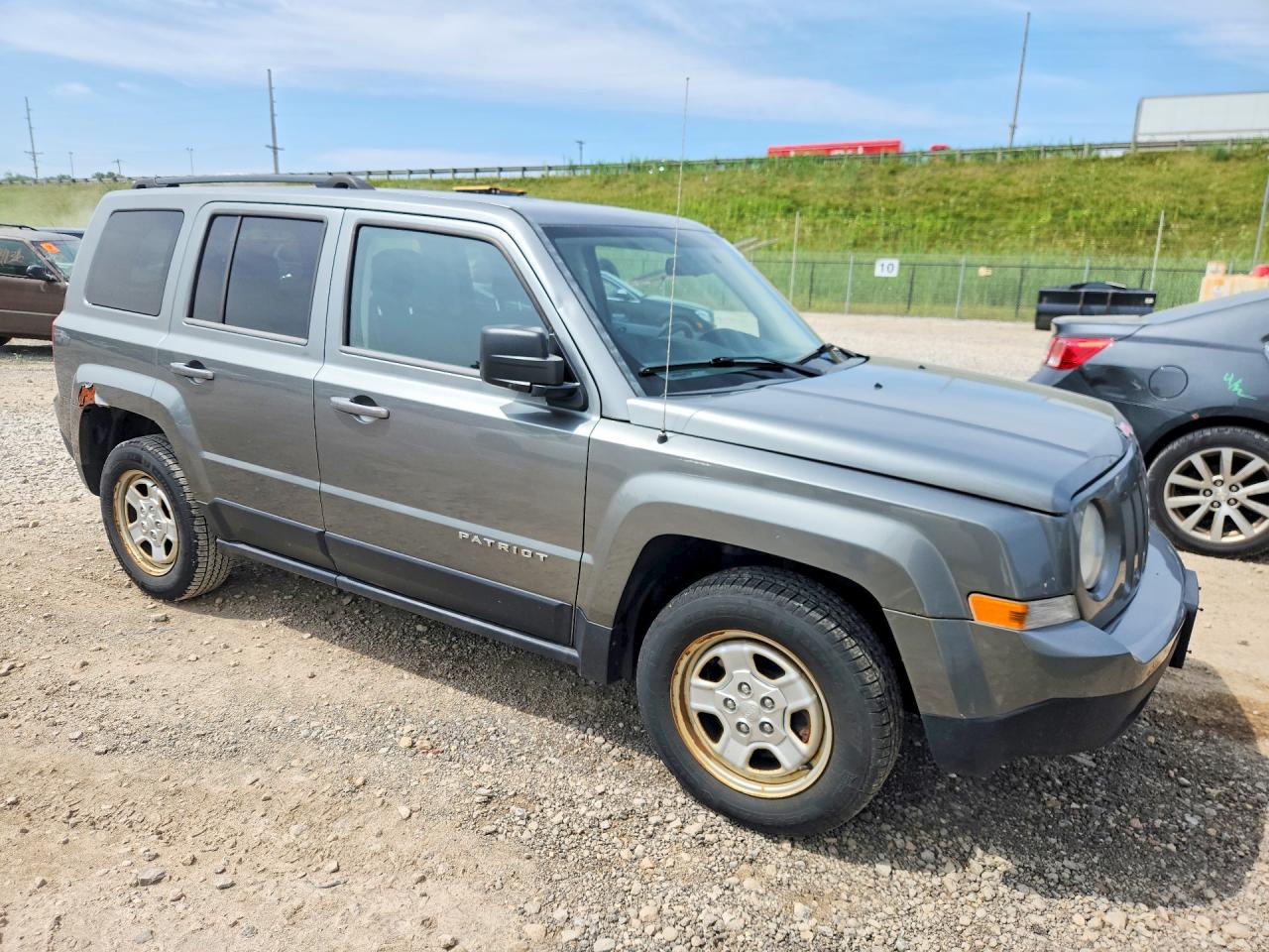 2014 Jeep Patriot Sport Серый vin: 1C4NJPBA8ED541539