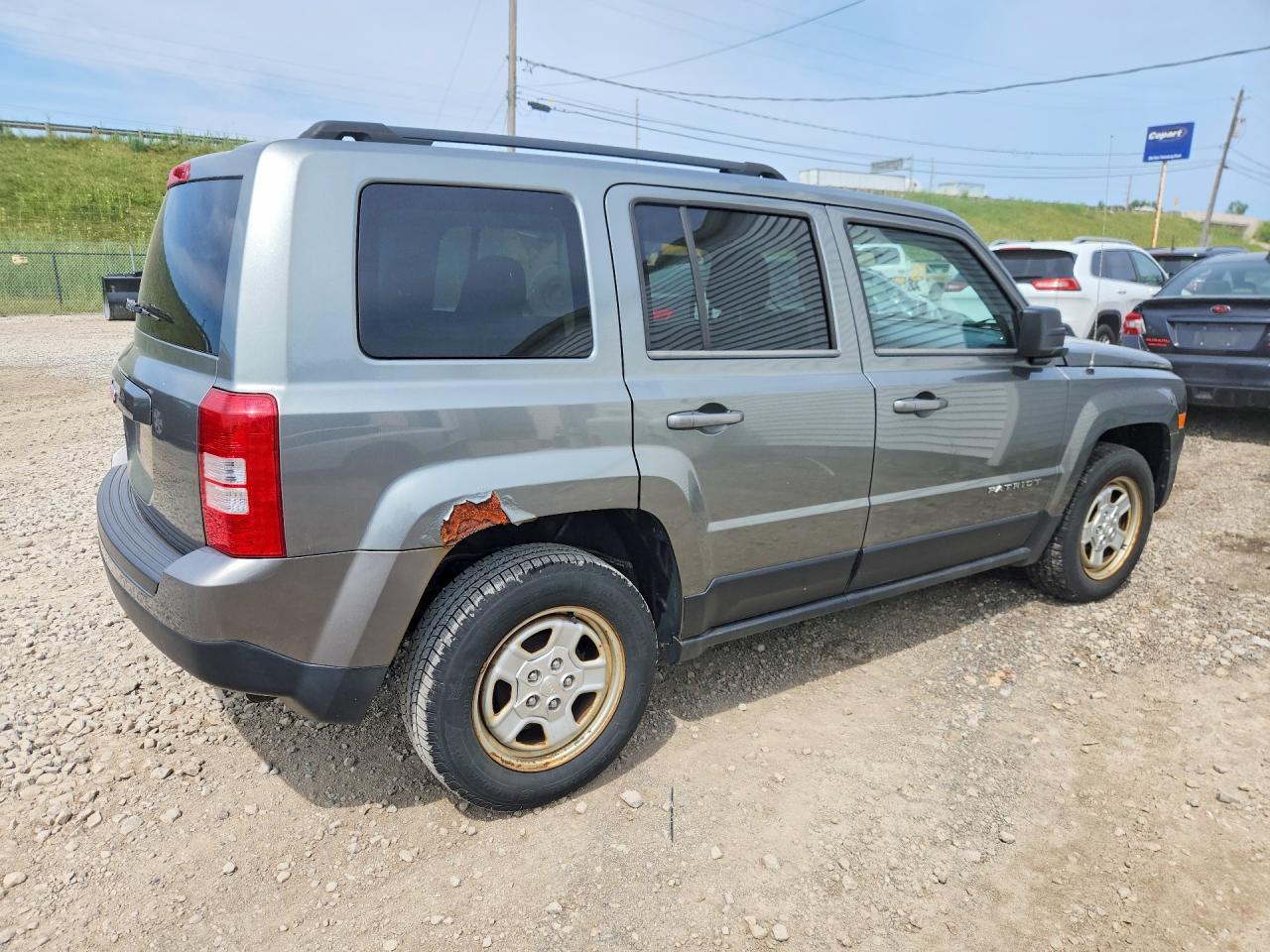 2014 Jeep Patriot Sport Серый vin: 1C4NJPBA8ED541539
