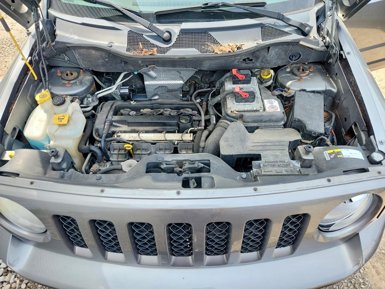 2014 Jeep Patriot Sport Серый vin: 1C4NJPBA8ED541539