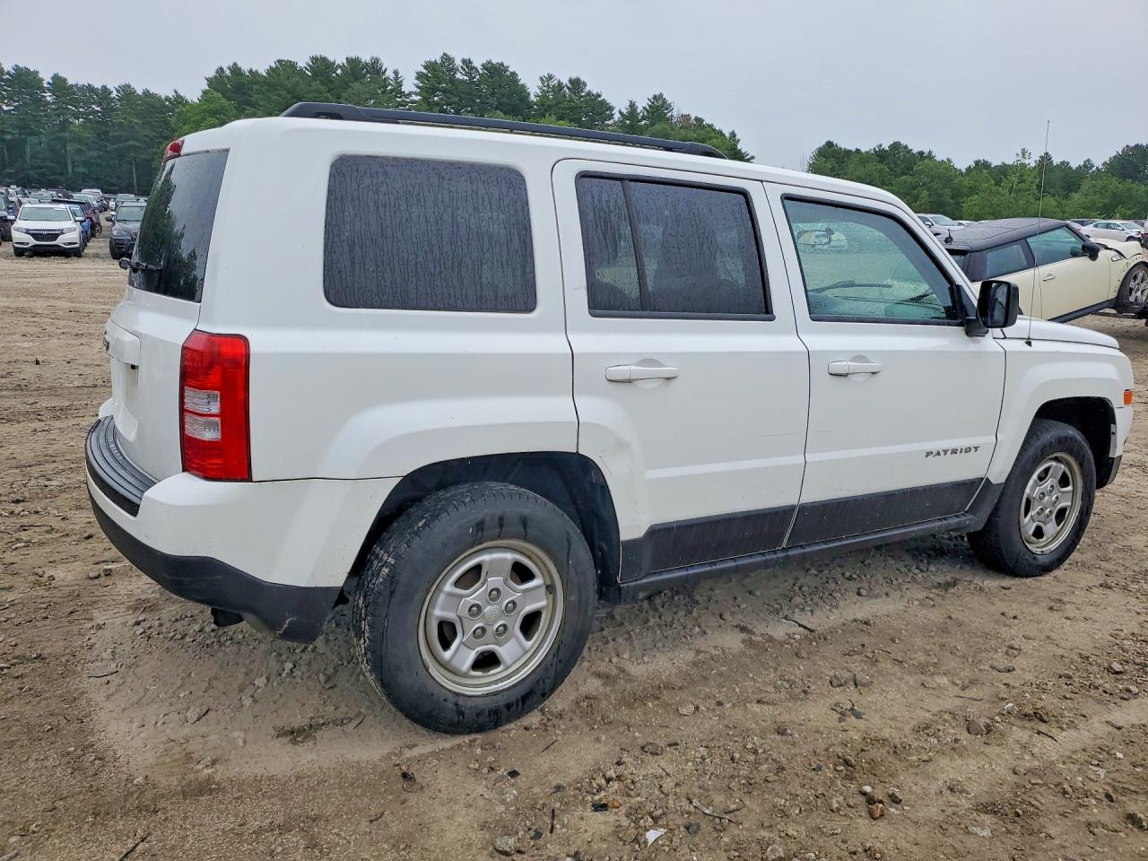 2014 Jeep Patriot Sport Белый vin: 1C4NJPBA8ED589221