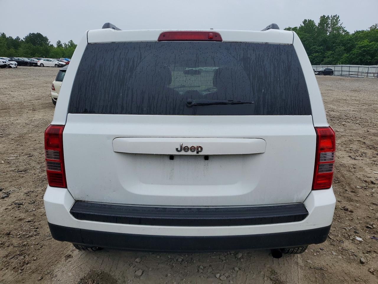 2014 Jeep Patriot Sport Белый vin: 1C4NJPBA8ED589221