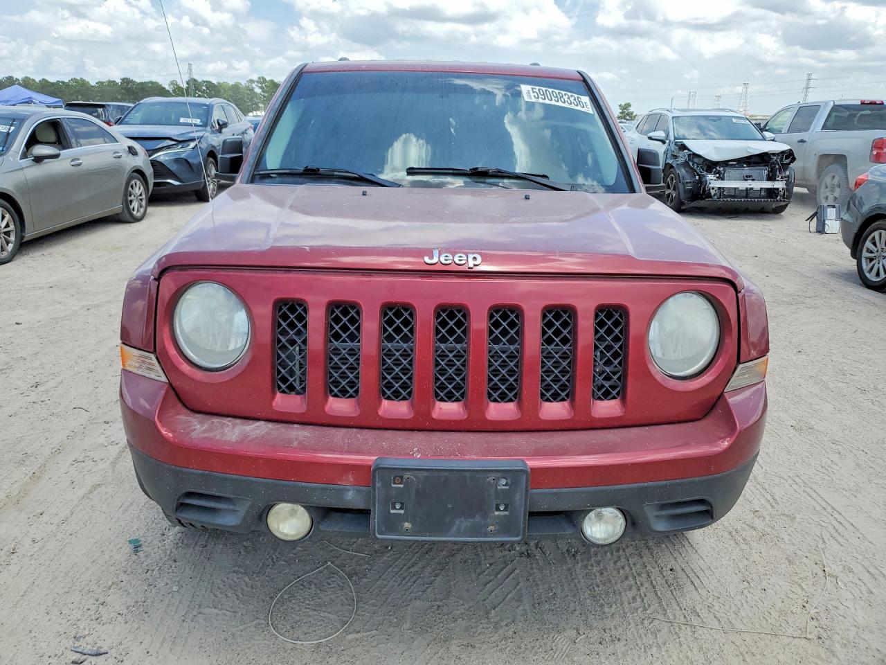2014 Jeep Patriot Sport Бордовый vin: 1C4NJPBA8ED593429