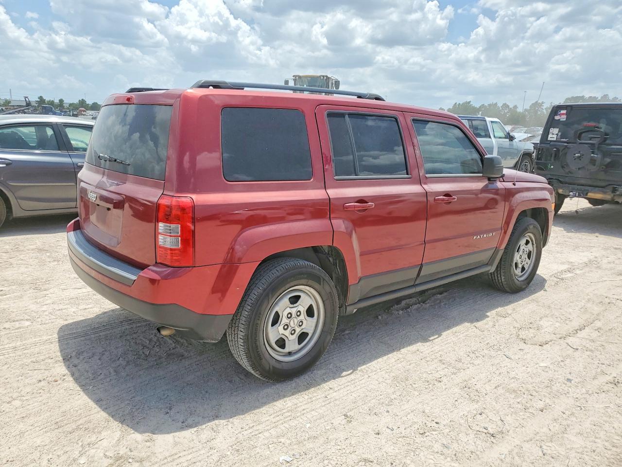 2014 Jeep Patriot Sport Бордовый vin: 1C4NJPBA8ED593429