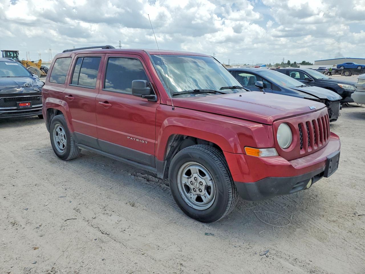 2014 Jeep Patriot Sport Бордовый vin: 1C4NJPBA8ED593429