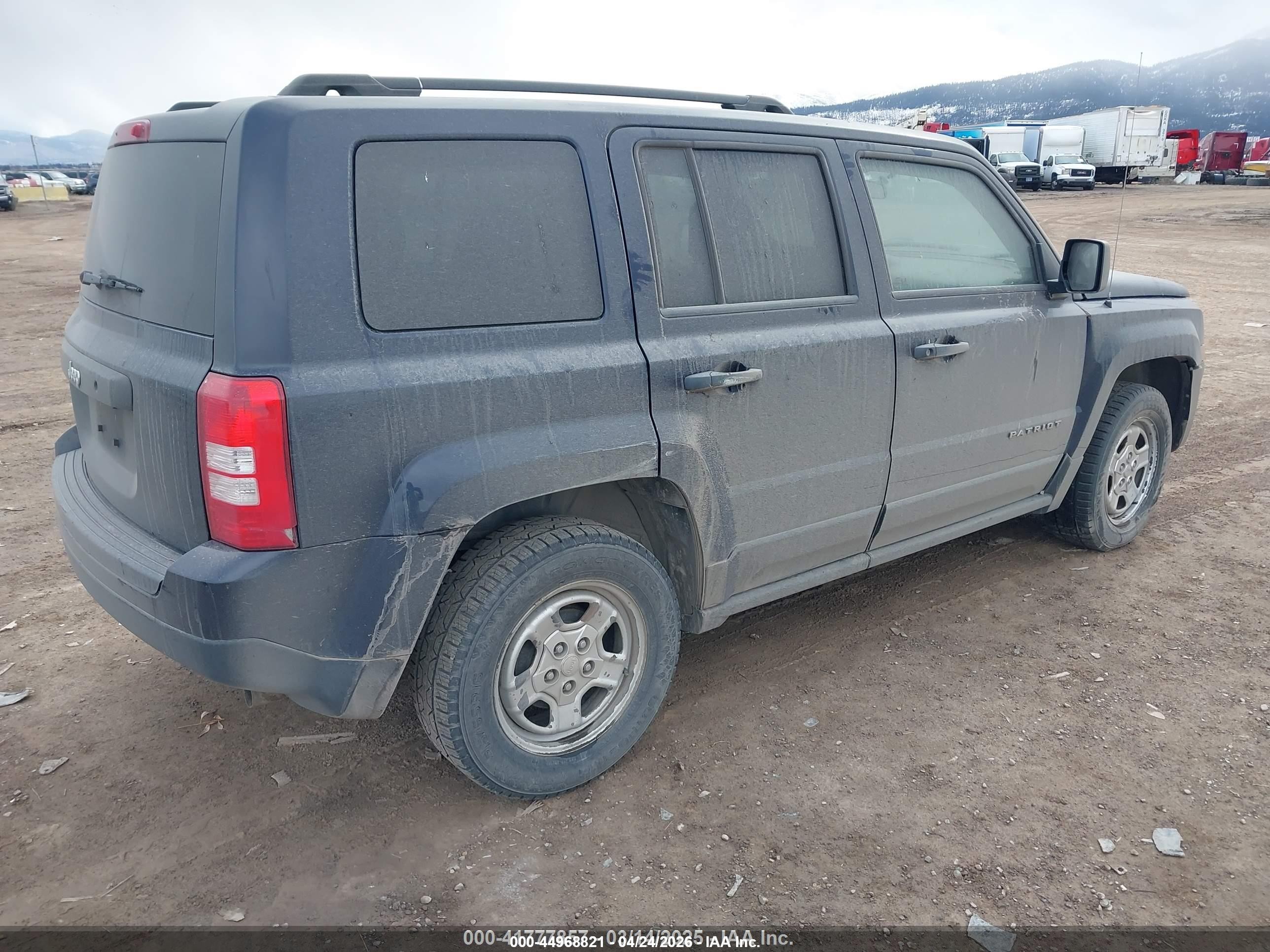 2014 Jeep Patriot Sport Blue vin: 1C4NJPBA8ED650308