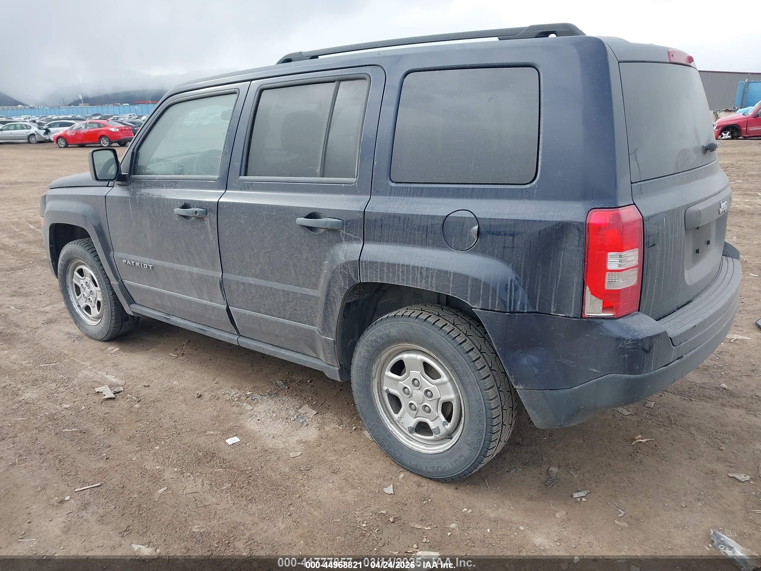 2014 Jeep Patriot Sport Blue vin: 1C4NJPBA8ED650308