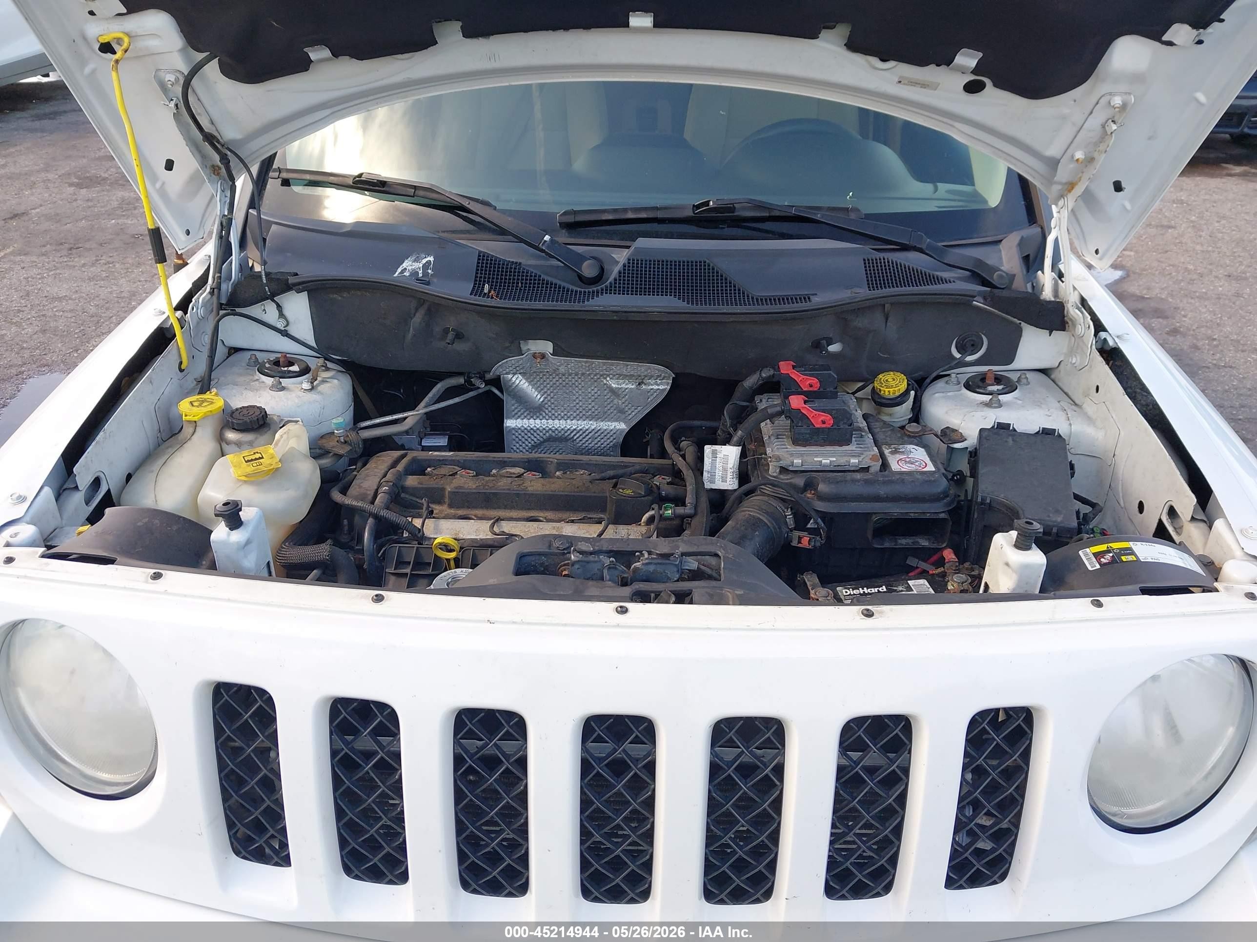 2014 Jeep Patriot Sport Белый vin: 1C4NJPBA8ED690310