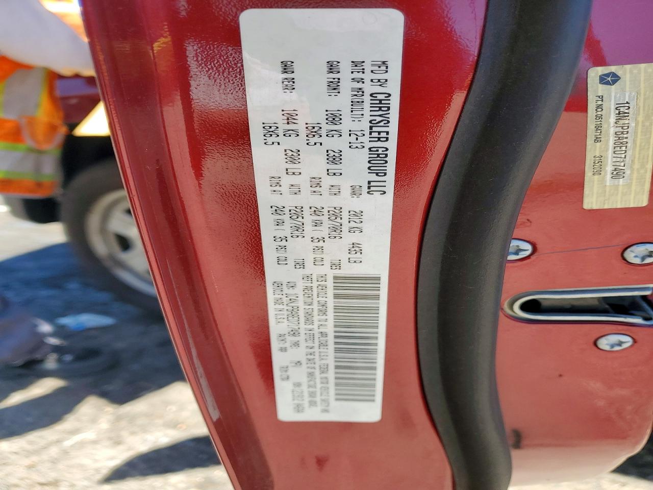 2014 Jeep Patriot Sport Red vin: 1C4NJPBA8ED717490