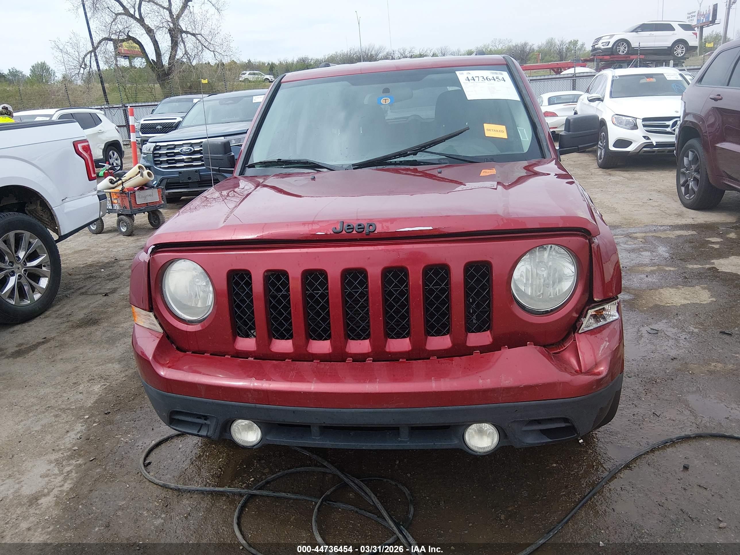 2014 Jeep Patriot Altitude Красный vin: 1C4NJPBA8ED813524