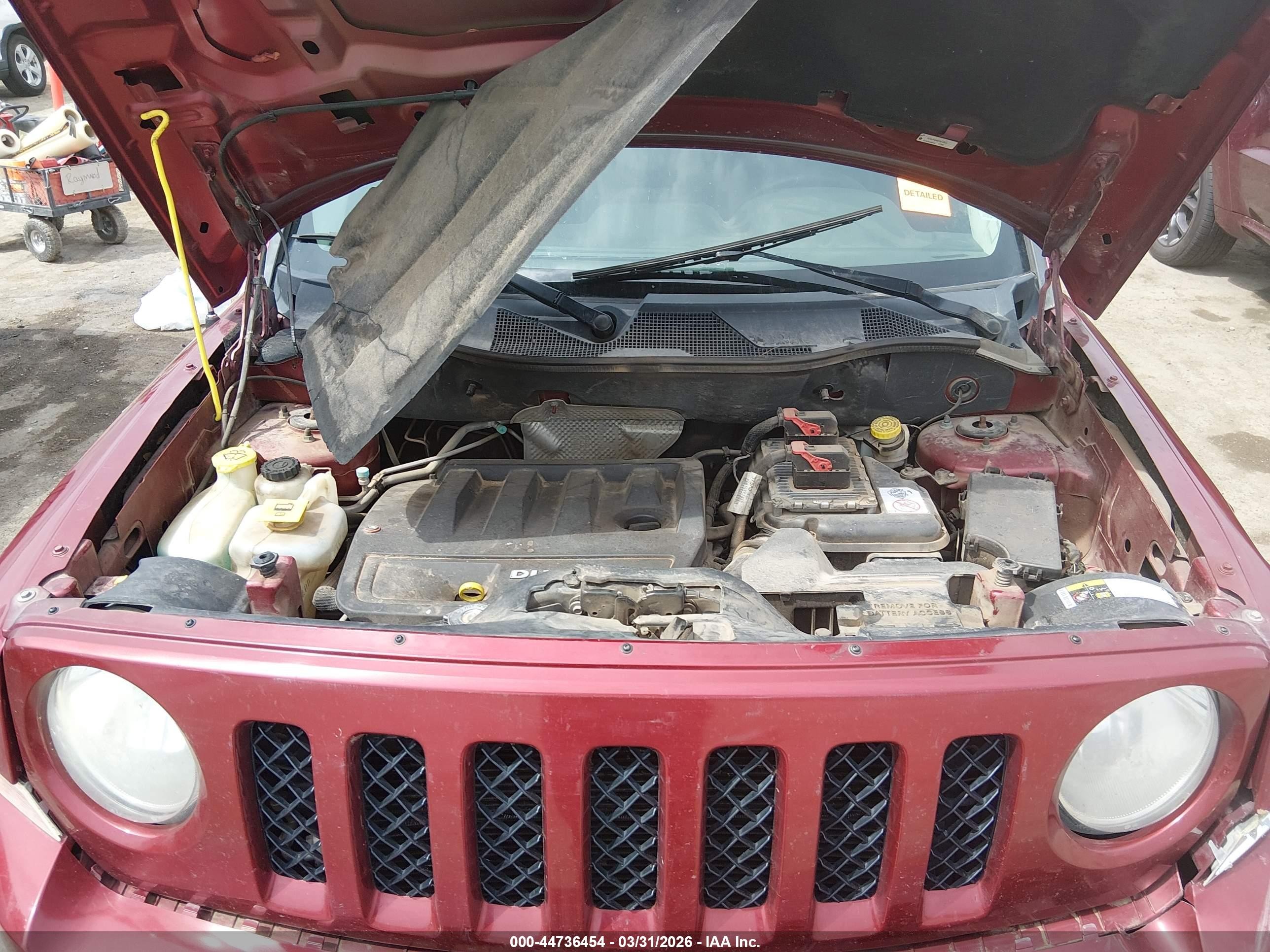 2014 Jeep Patriot Altitude Красный vin: 1C4NJPBA8ED813524