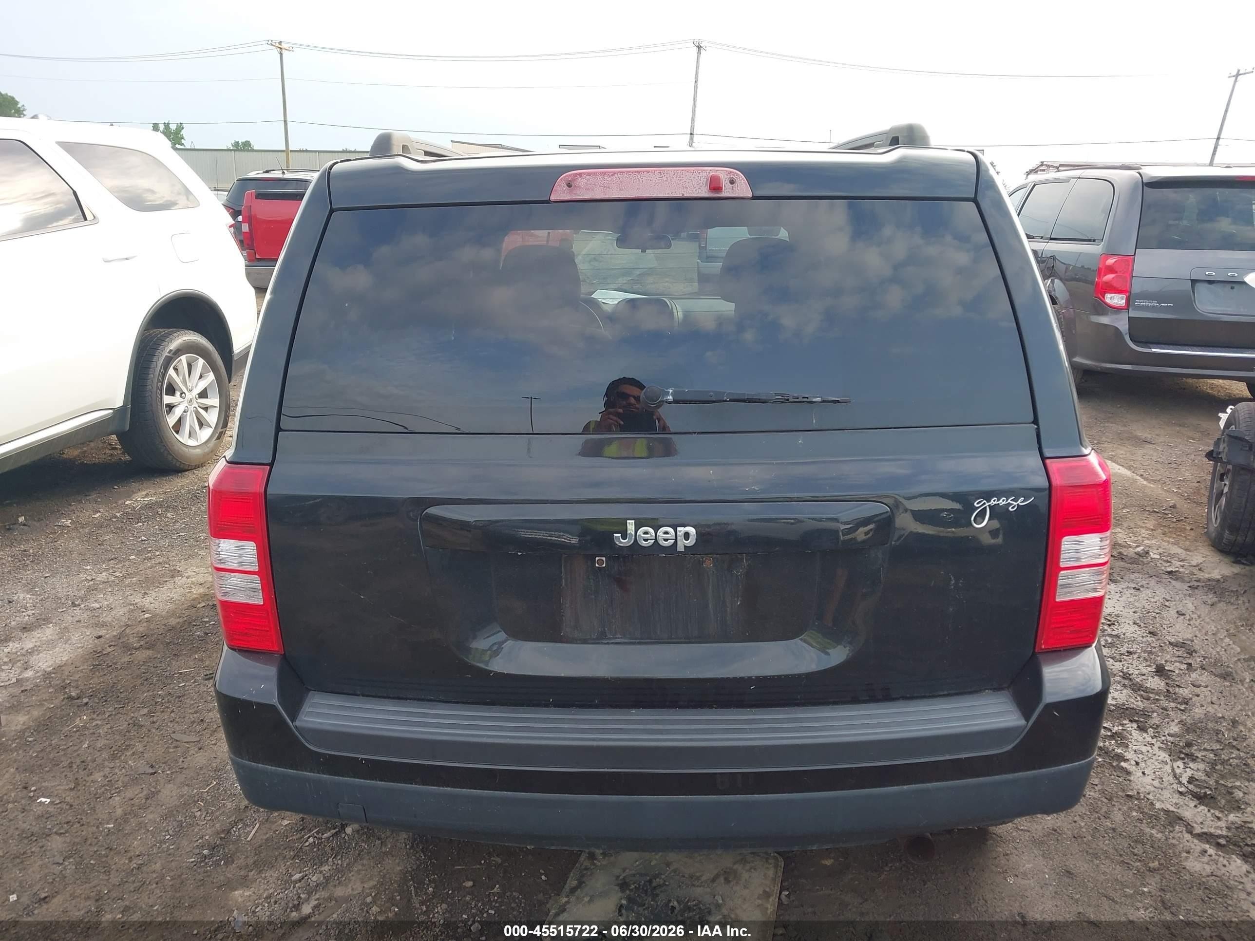 2014 Jeep Patriot Sport Black vin: 1C4NJPBA8ED864327