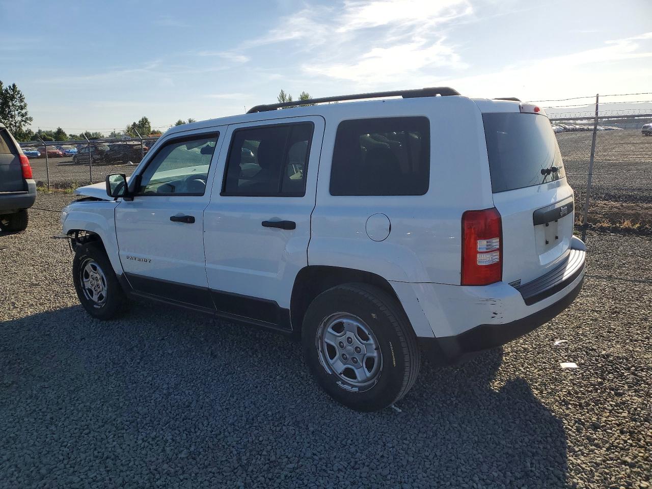 2014 Jeep Patriot Sport Белый vin: 1C4NJPBA8ED890281