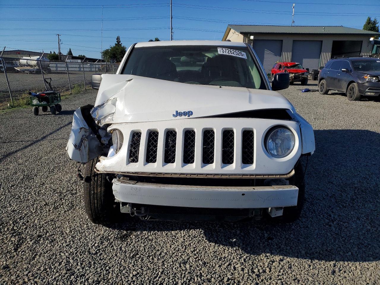 2014 Jeep Patriot Sport Белый vin: 1C4NJPBA8ED890281