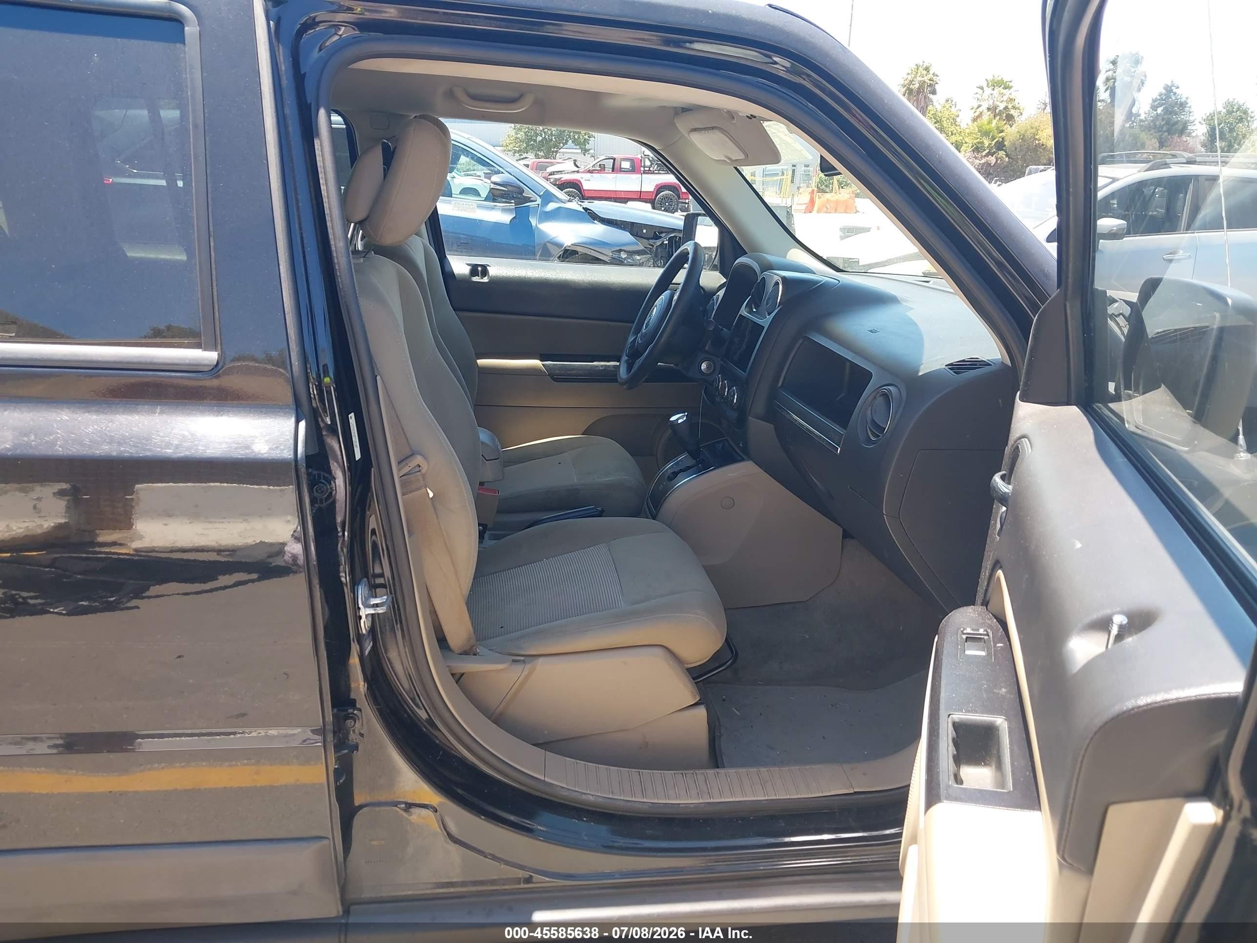 2015 Jeep Patriot Altitude Edition Черный vin: 1C4NJPBA8FD107493