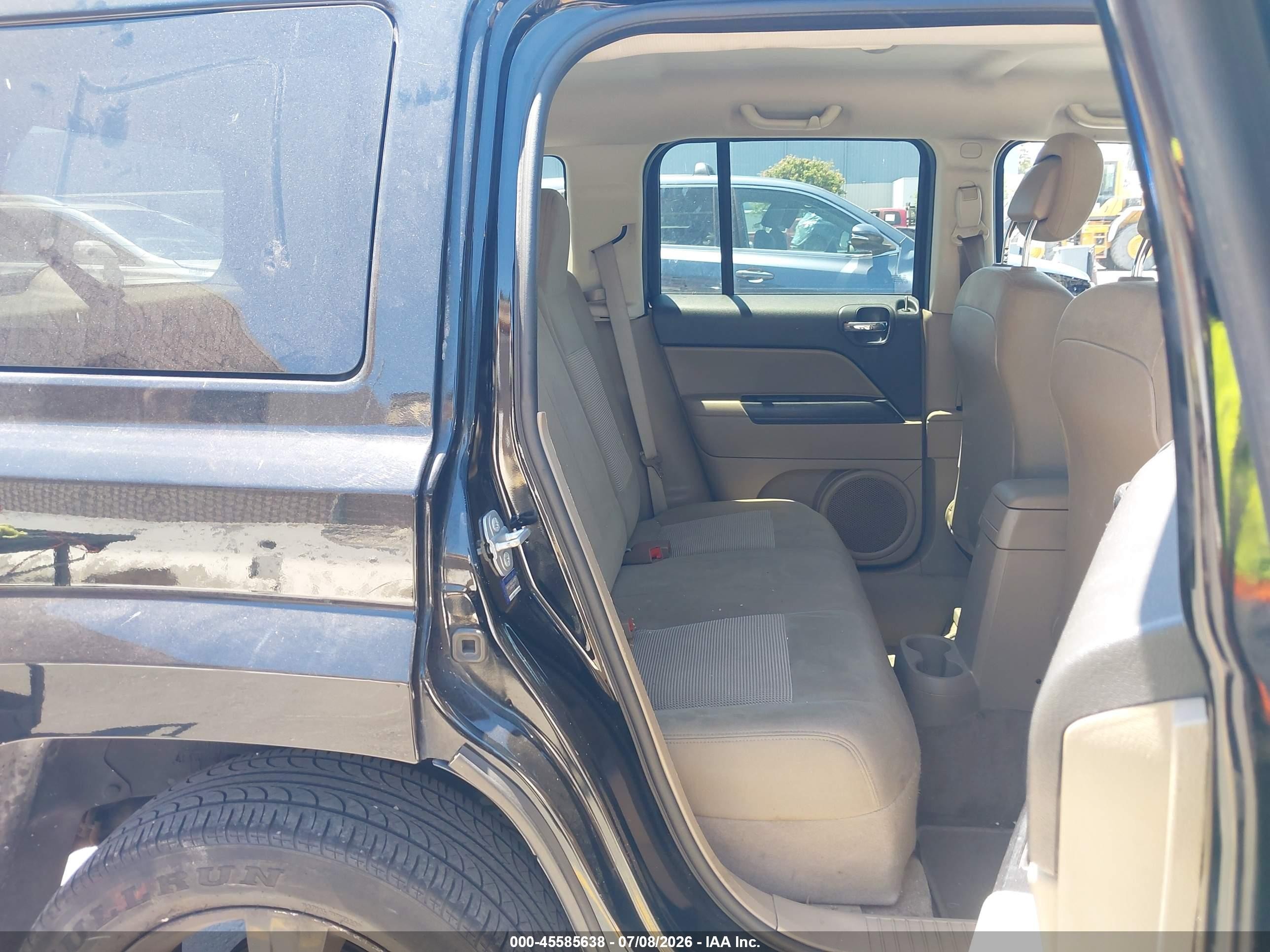 2015 Jeep Patriot Altitude Edition Черный vin: 1C4NJPBA8FD107493
